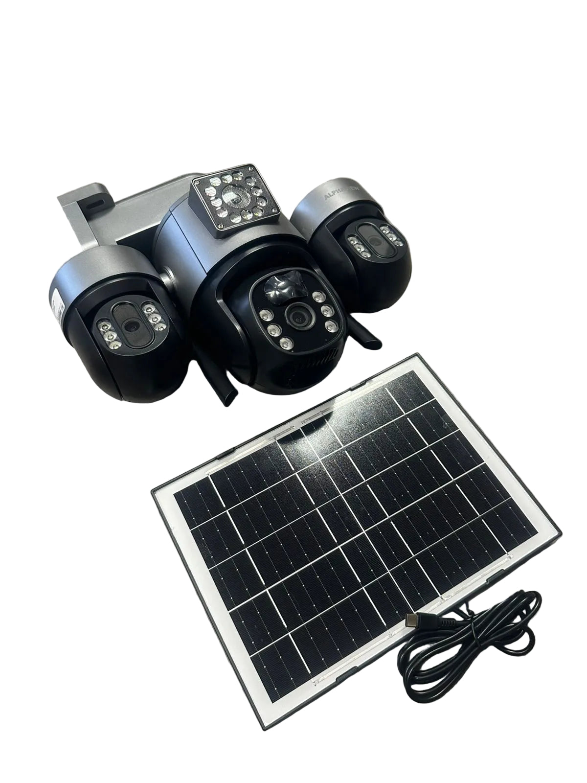 Ikhamera ye-Andowl Q-V380 4K Solar Intelligent 4G IP PTZ