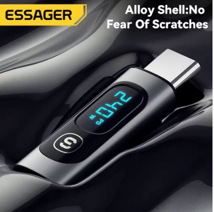 Essager 240W USB C Adapter Type C to USB C 3.0 2.0 OTG Connector - Electromann SA