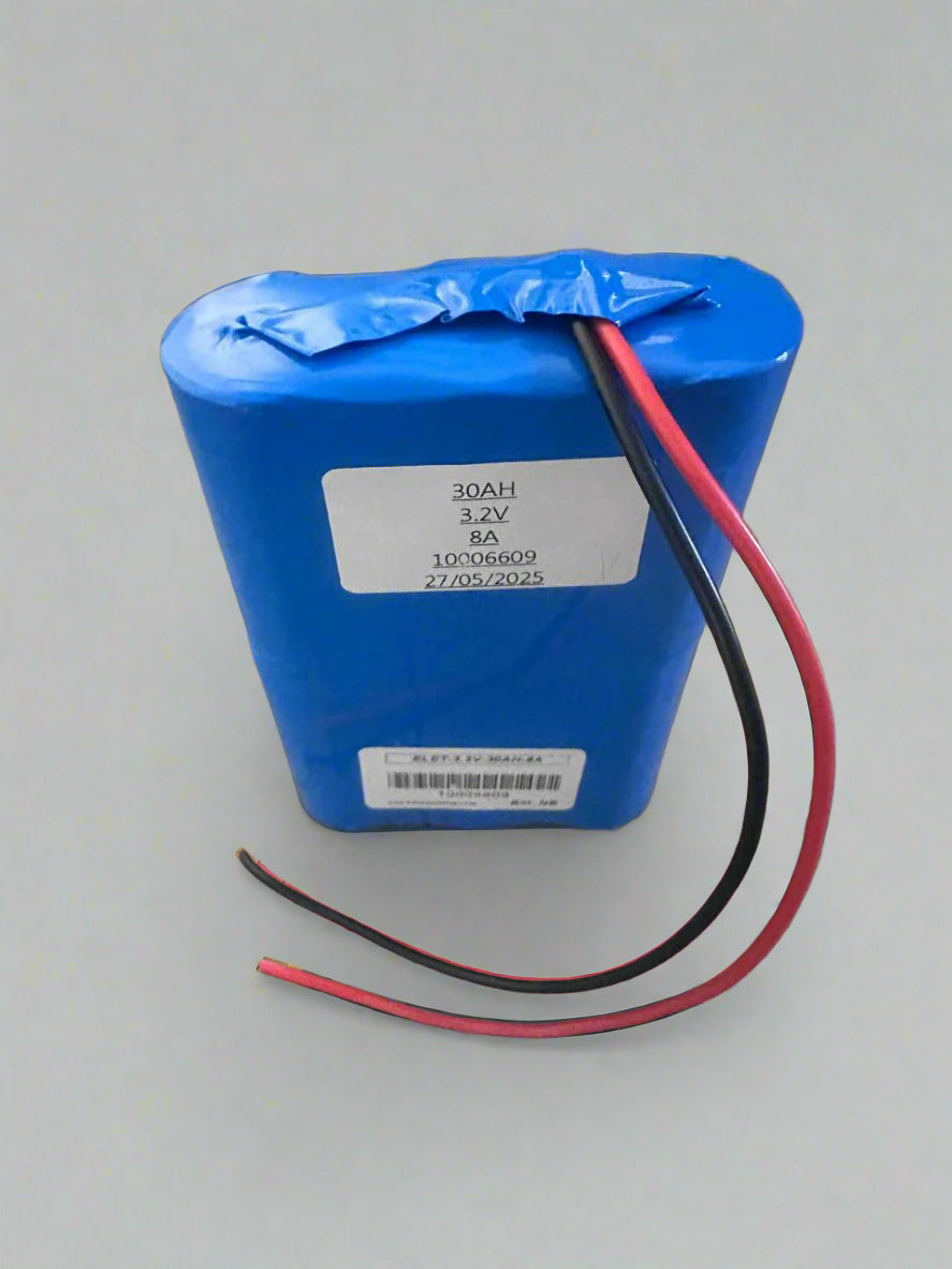 Custom Built 30ah 3.2V 25Amp LiFePo4 Battery - Electromann SA