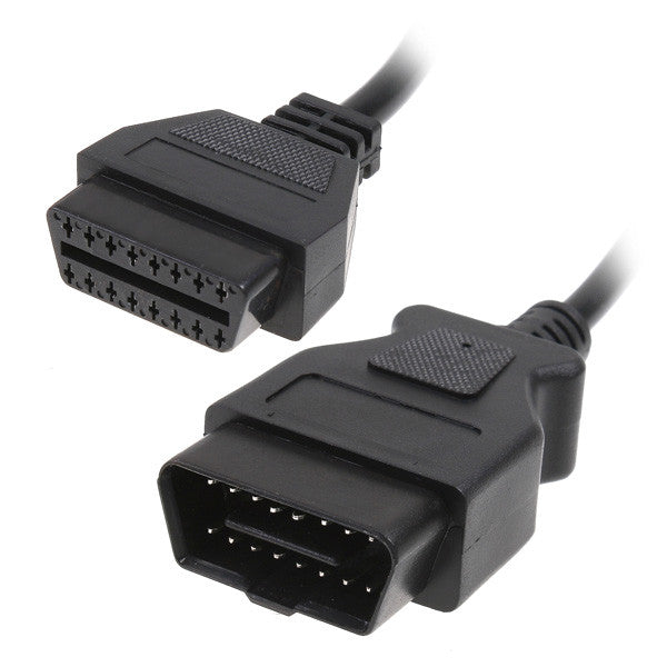 OBD-II 16Pin 1.2m Male to Female Extension Cable - Extend the Reach of Your Diagnostic Scanner - Electromann SA