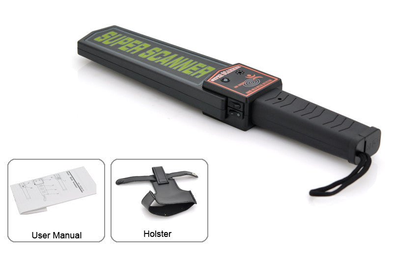 Portable Hand Held Metal Detector - Efficient and Accurate Metal Detection - Electromann SA