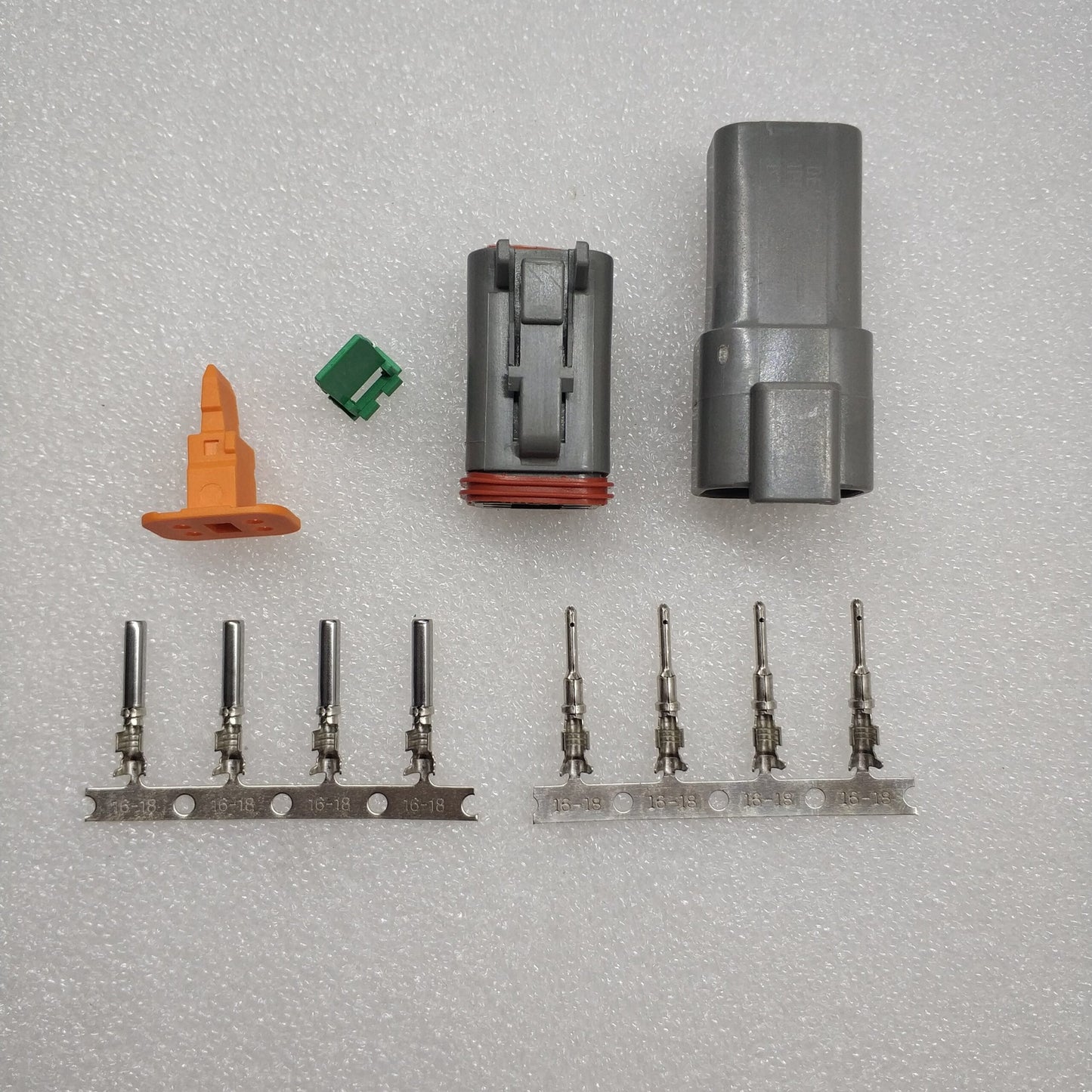 Buy DT06-4S 4Pin Connector Waterproof Male and Female Plugs - Reliable and Waterproof - Electromann SA