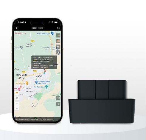 OBD6F DIY Live Web based and Mobile App GPS Tracker - Real-Time Vehicle Tracking and Monitoring - Electromann SA