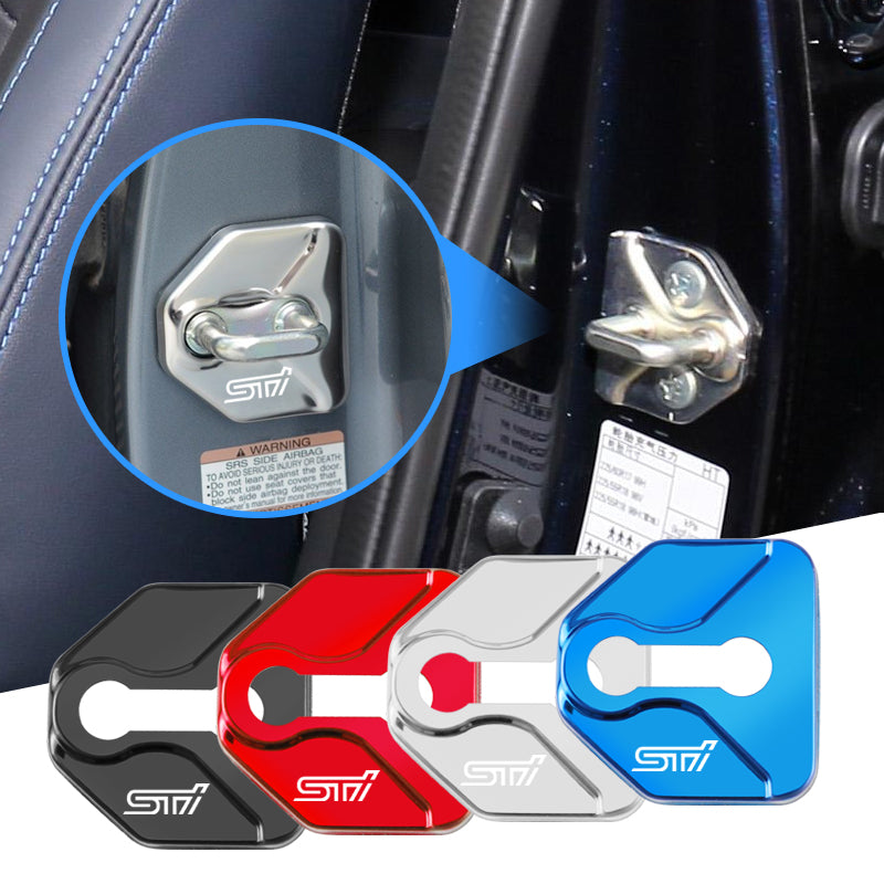 Protect and Style Your Subaru STI with Car Styling Door Lock Protect Cover - Electromann SA