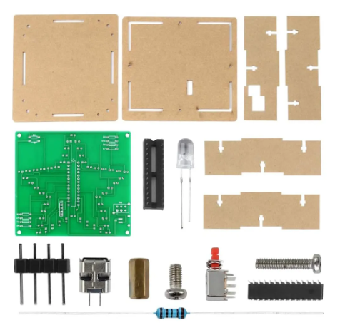 DIY Kit Soldering Suite 3D Five-Pointed Star RGB - Create a Dazzling 3D Star with RGB Light Display - Electromann SA