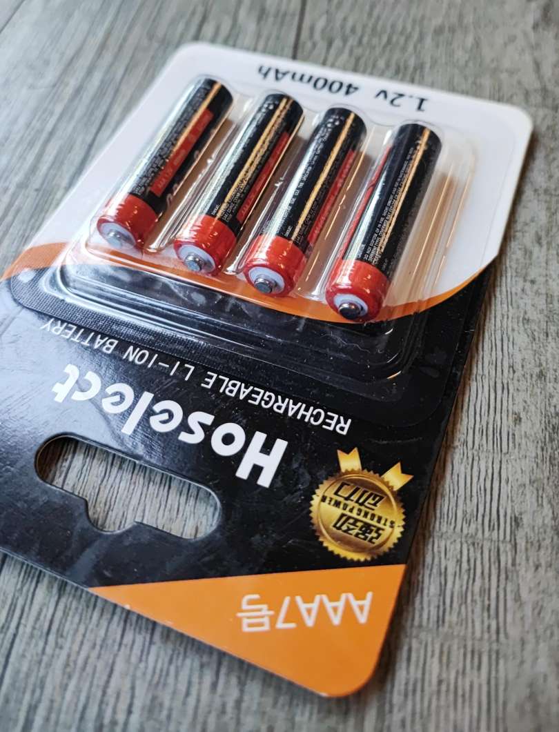 Hoselect AAA 1.2v 400mah Lithium-Ion Rechargeable Battery 4Pack - Electromann SA
