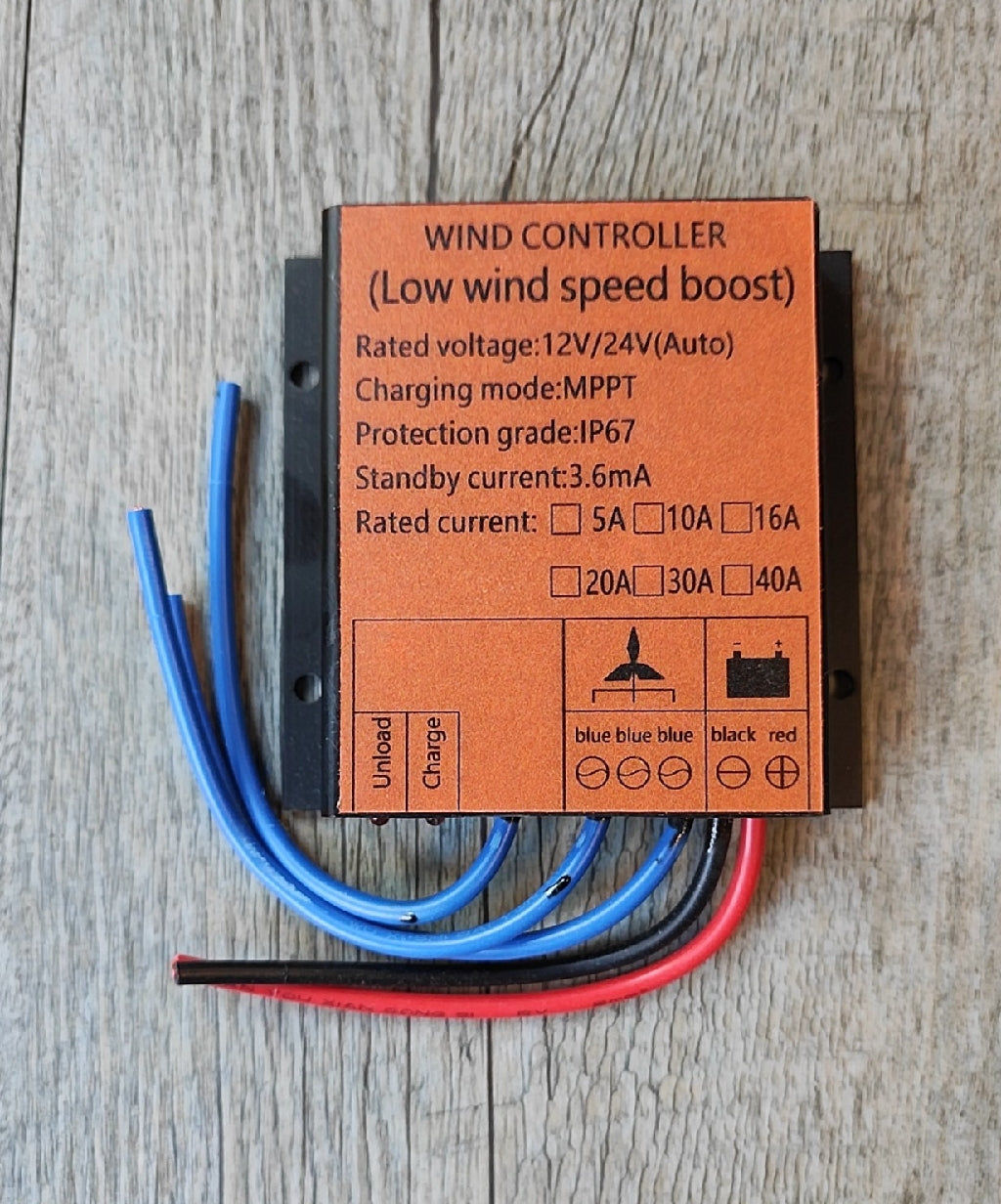 Enhance Wind Turbine Performance with 24v MPPT Controller for FLTNXY POWER 600W 24V Wind Turbine - Electromann SA