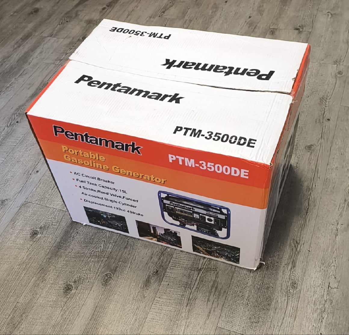 Pentamark PTM-3500DE Portable Petrol Generator - Electromann SA