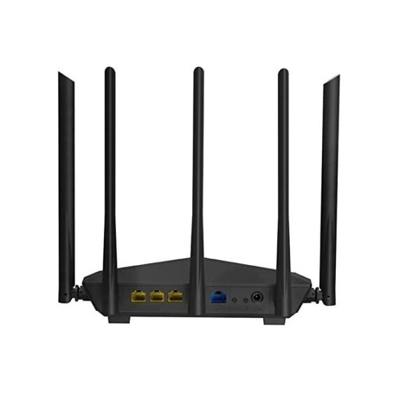 AC7 Tenda 5 Antenna AC1200 Smart Dual Band Wifi Router - Electromann SA