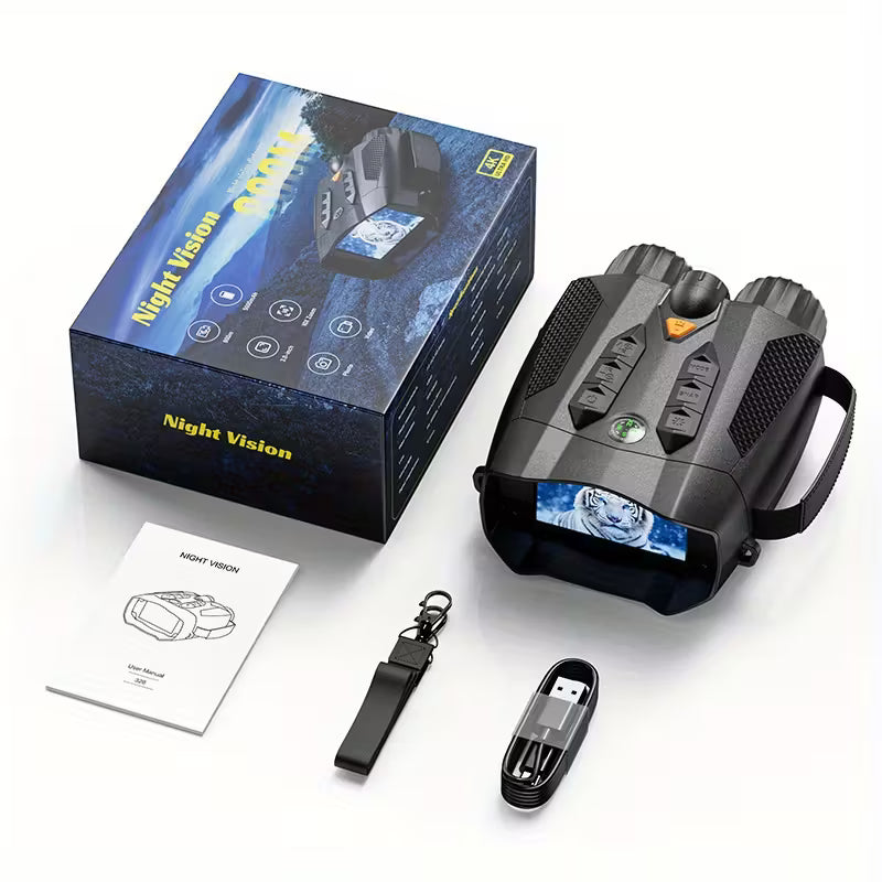 INSKAM 4K HD Night Vision Binoculars with 7.62cm Display (10002522)