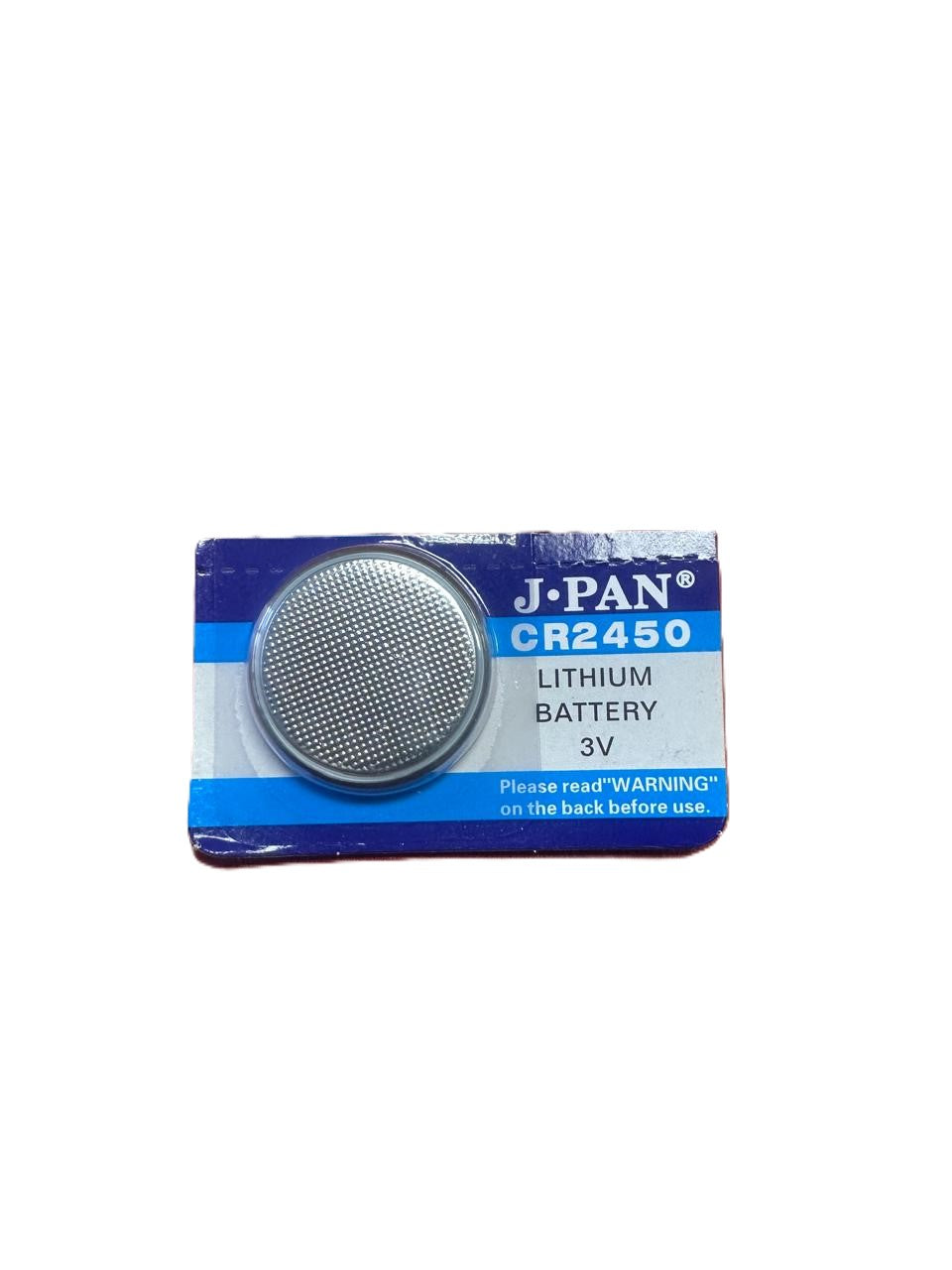 CR2450 3v Lithium Button Battery (10008907) - Electromann SA