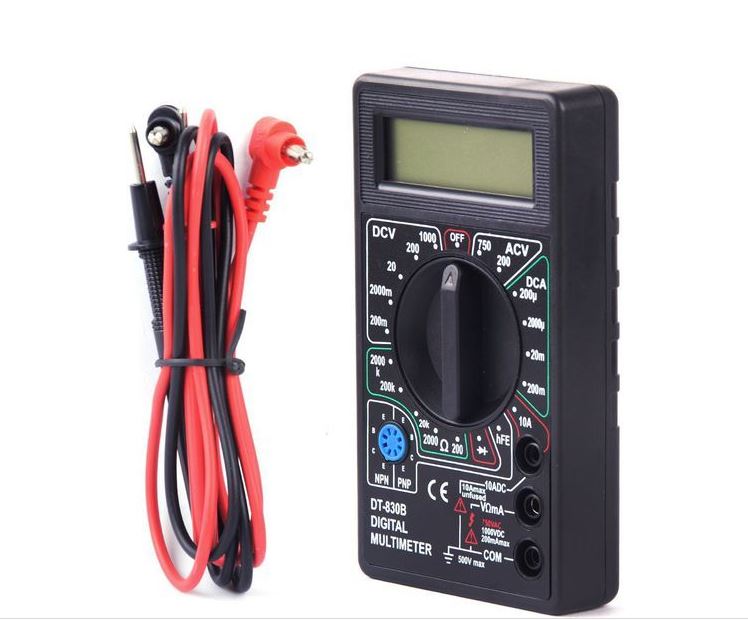 DT-830B Handheld Entry Level Multi-Function Digital Multimeter - Electromann SA
