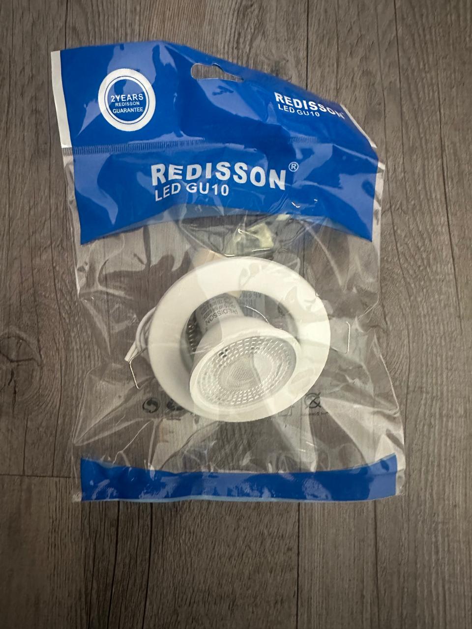 REDISSON GU10 6Watt 240vAC 6000k (Cool White) Complete LED Downlight - Versatile Lighting Solution (10008174) - Electromann SA