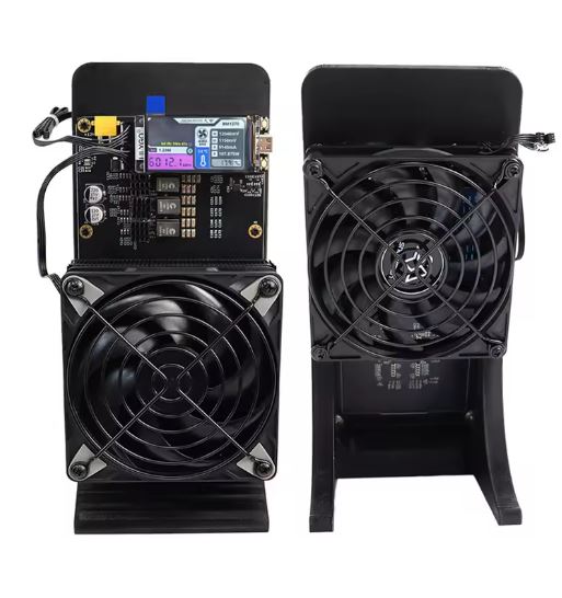 2026 New minerNerdQaxe++ Rev6.1 6TH/s Bitcoin Miner 100W - BLACK (10008977)