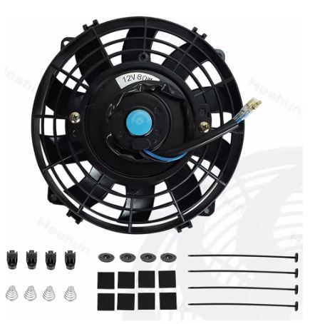 12v 80watt 10 Inch Slim Push/Pull High Performance Electric Radiator Cooling Fan - Electromann SA