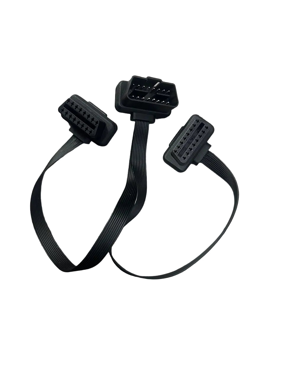 30CM Dual Female to Male Y Splitter 16Pin OBD2 Extender (10006802)
