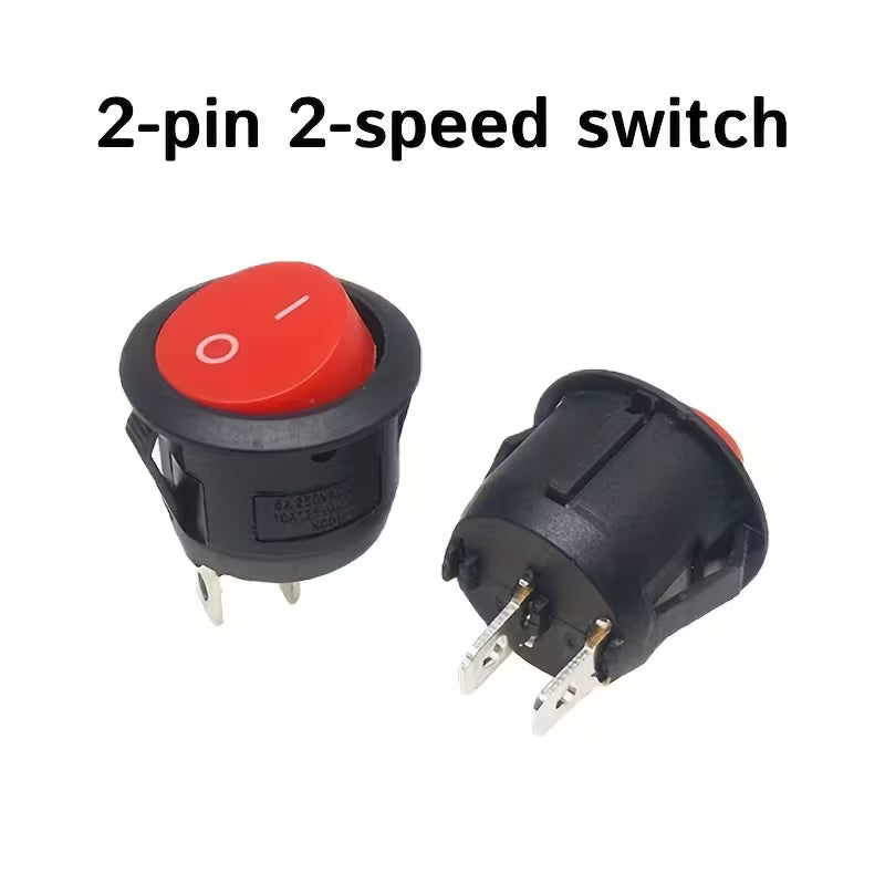 Buy the 10A 250v AC Rocker Switch - Durable and Versatile Electrical Component - Electromann SA