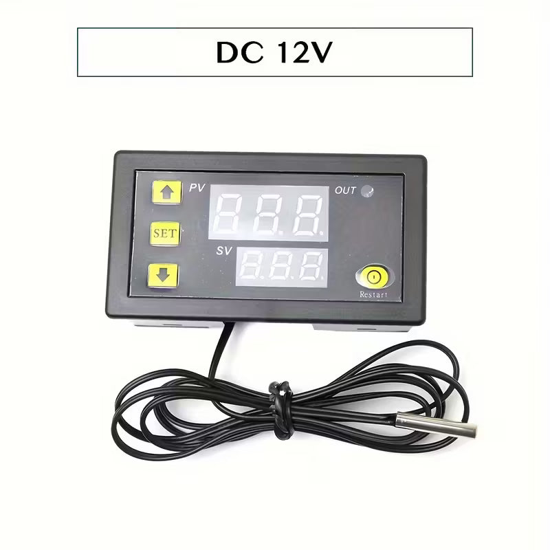 W3230 12VDC Probe Line 20A Digital Temperature Controller (10001004) - Electromann SA
