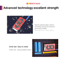 Daly 10S (36v) 20Amp Lithium Battery Management System (10007044) - Electromann SA