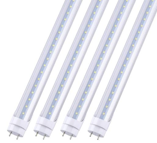 T8 4Ft 18w LED Tube - Energy-Efficient Frosted Lens 6500K Lighting Solution