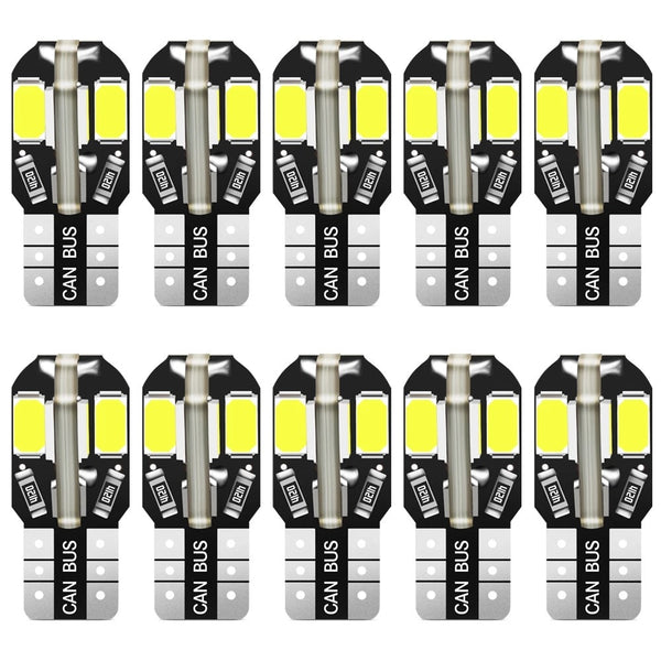 W5W/T10 CANBUS 8SMD 5730 Car LED Light-Bulb