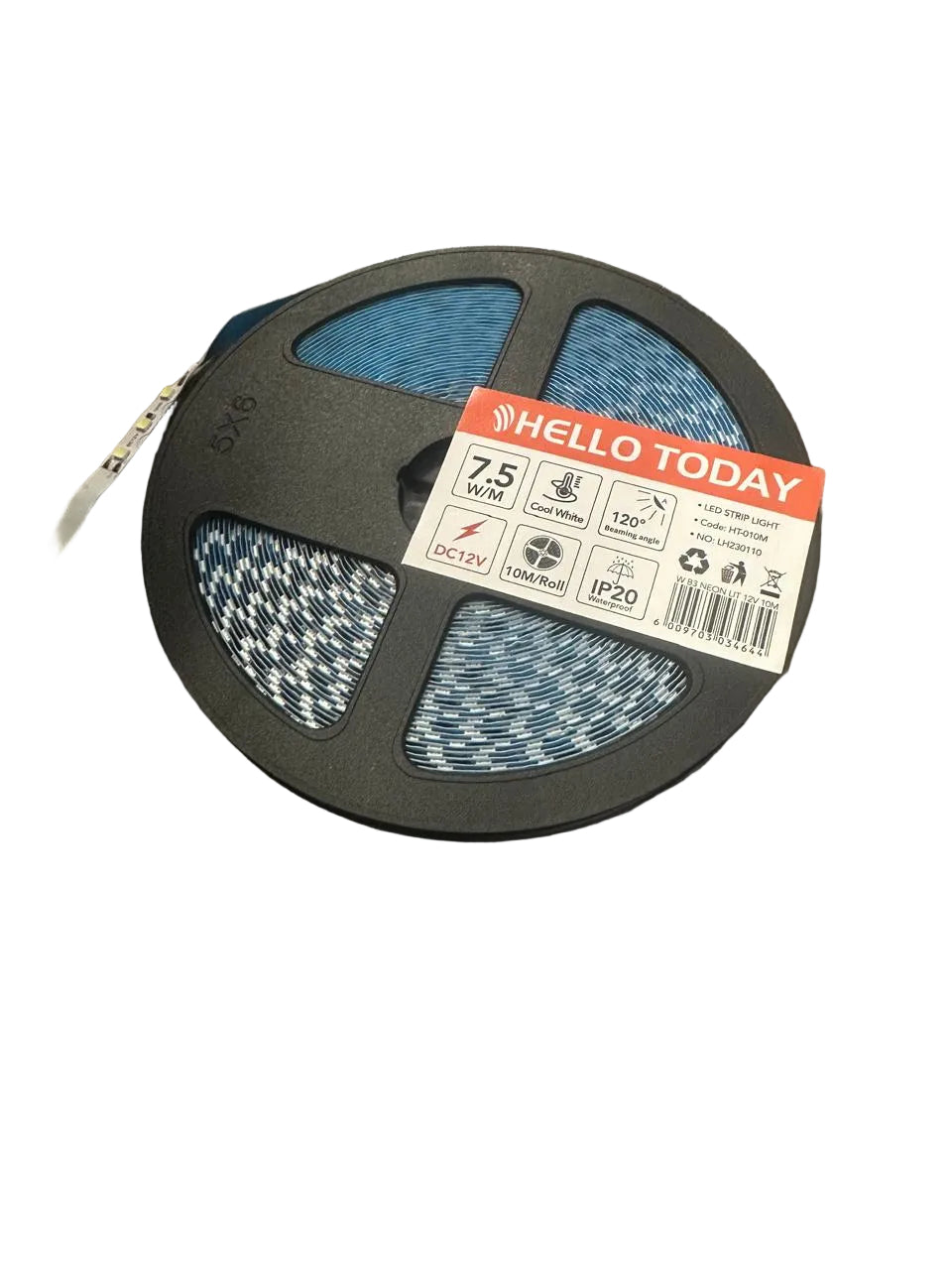Hello Today LED Light Strip 10M 7.5W/M - Cool White (10008048)