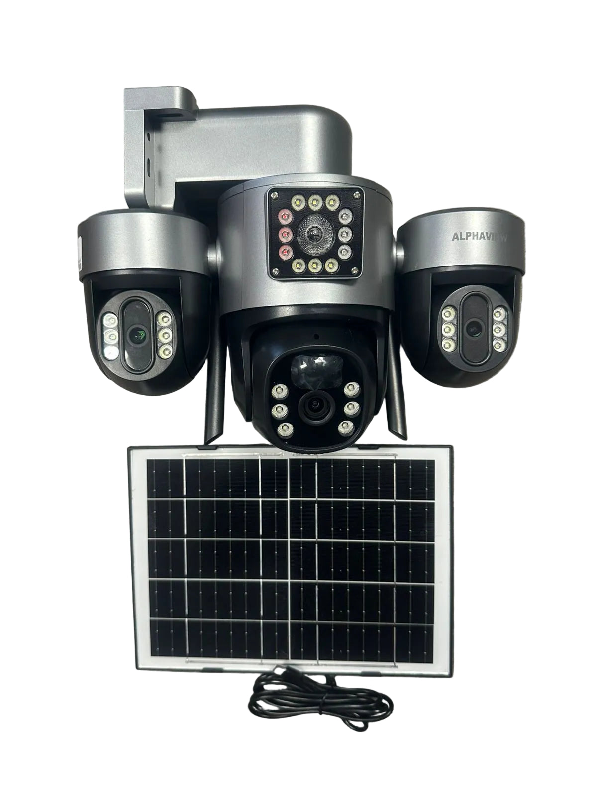 Ikhamera ye-Andowl Q-V380 4K Solar Intelligent 4G IP PTZ