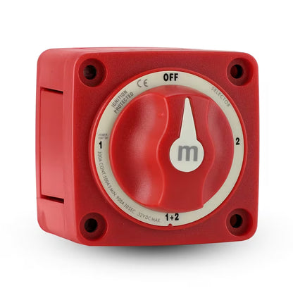 M-Series 12-32V 100-300A Mini Isolator Switch (10000866) - Electromann SA