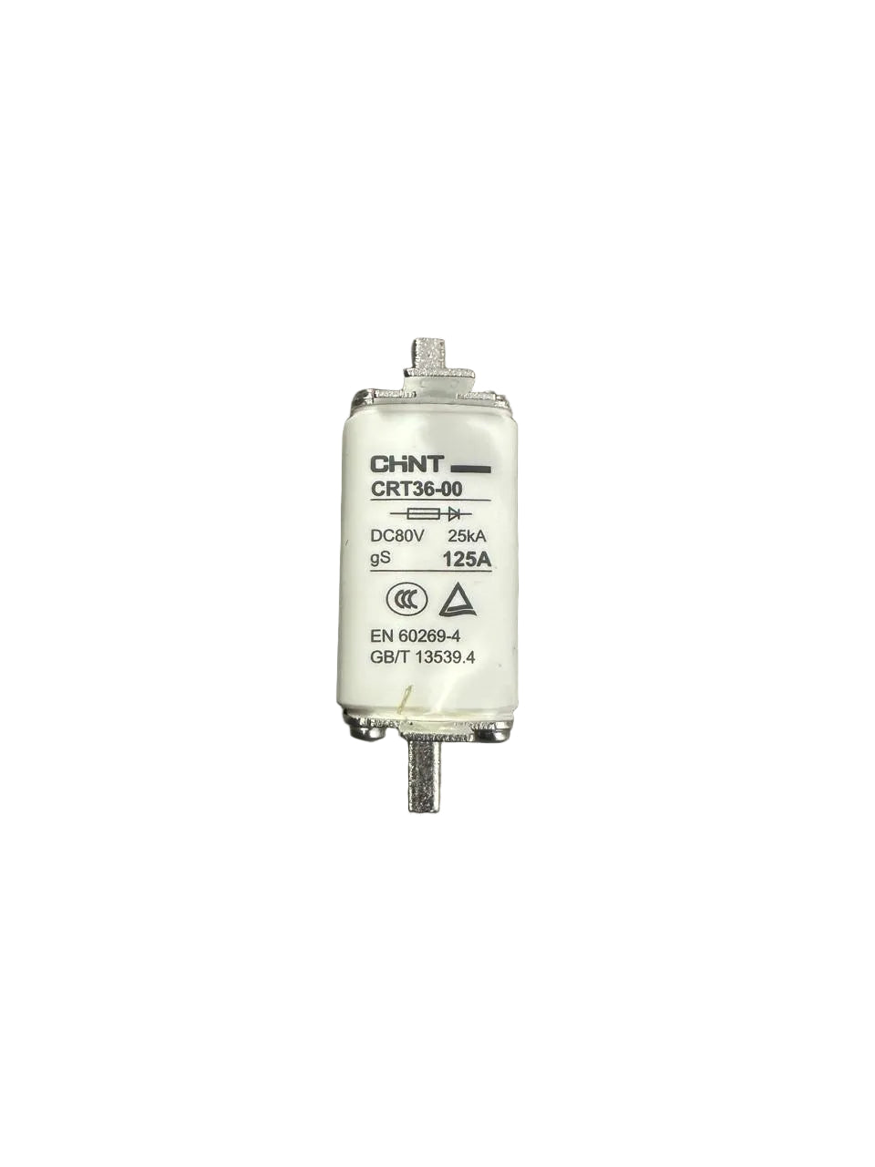 CHINT 125Amp DC80V Ceramic Fuse For Solar Systems (10006653)