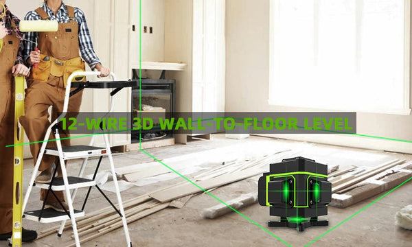 12 Lines 3D Self-Leveling Horizontal And Vertical Laser Level