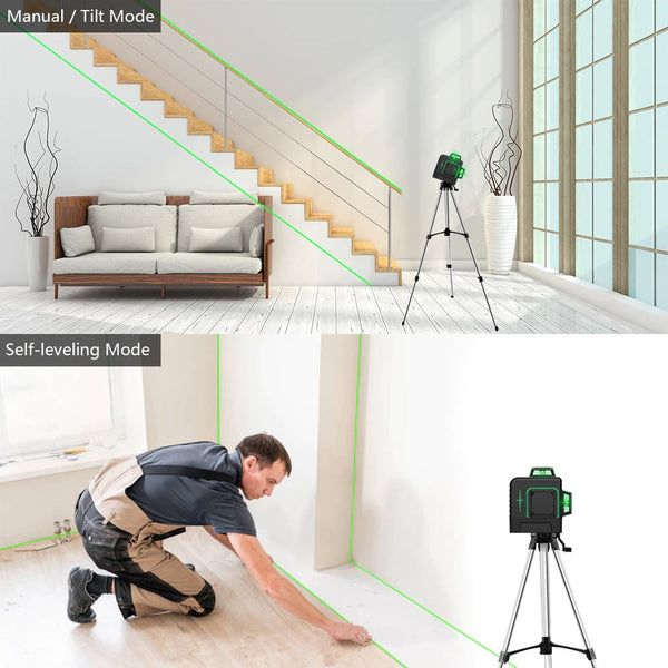 12 Lines 3D Self-Leveling Horizontal And Vertical Laser Level