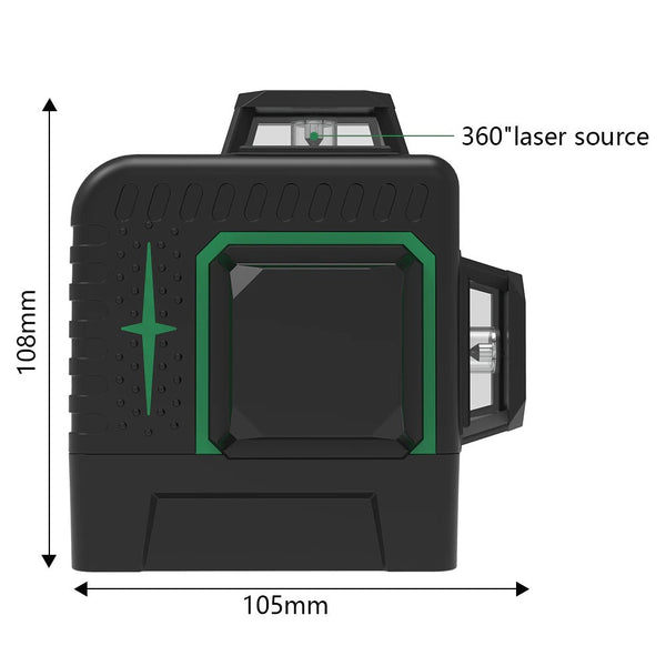 12 Lines 3D Self-Leveling Horizontal And Vertical Laser Level