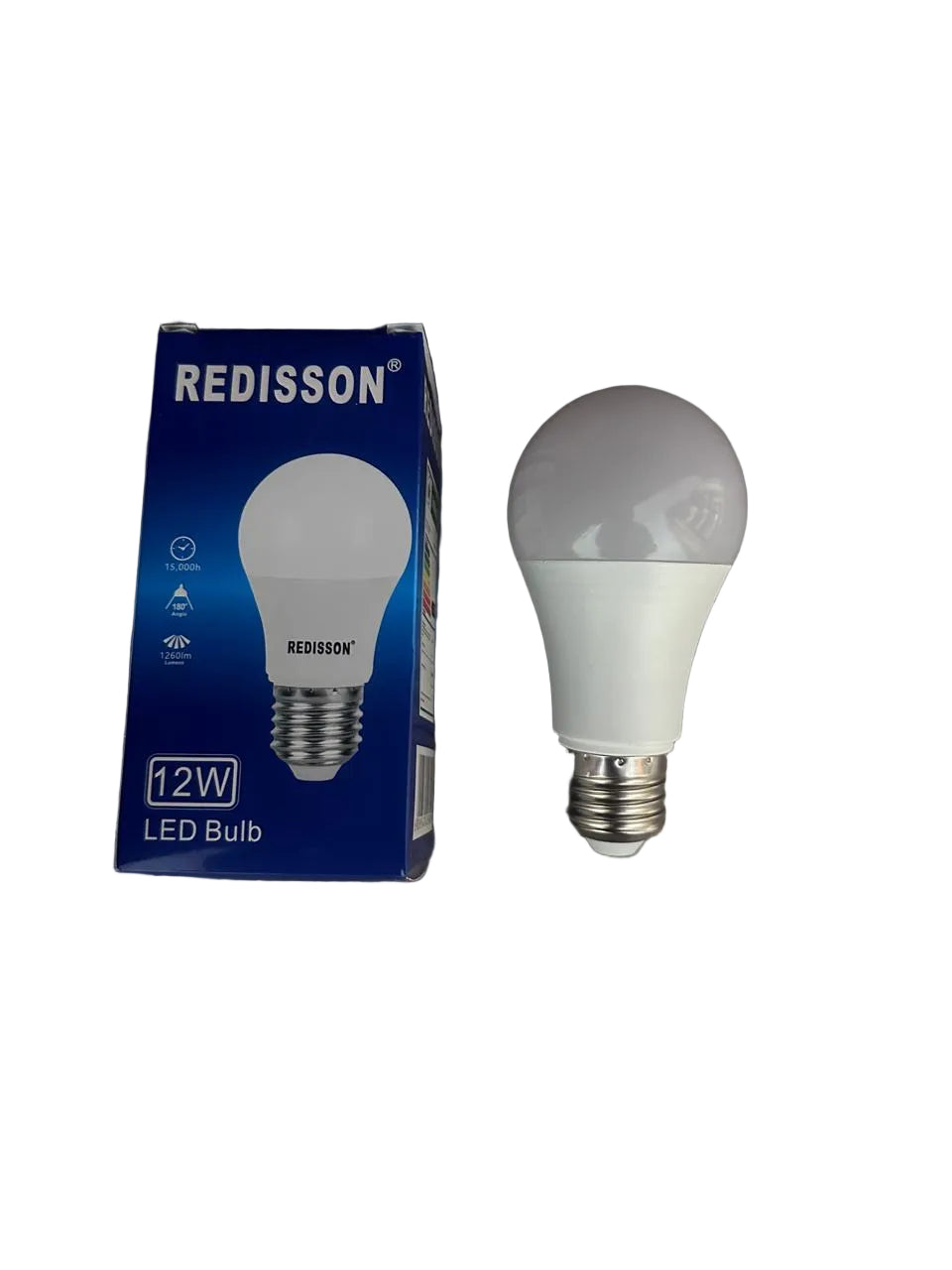 REDISSON 220v AC 12Watt E27 (Screw Type) 6500K LED Bulb (10008156) - Electromann SA