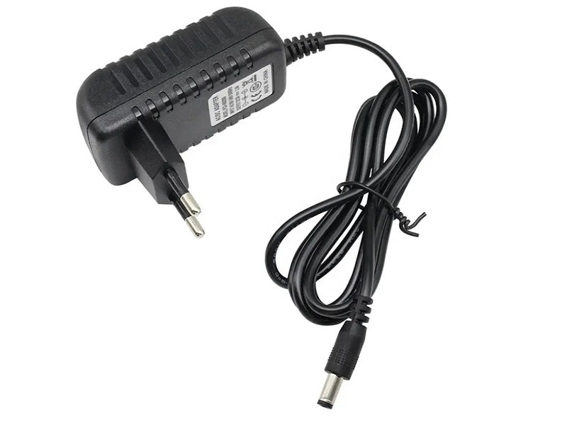 AC to DC 12V 2A EU Plug Power Supply - Reliable and Efficient Adapter (1300098) - Electromann SA