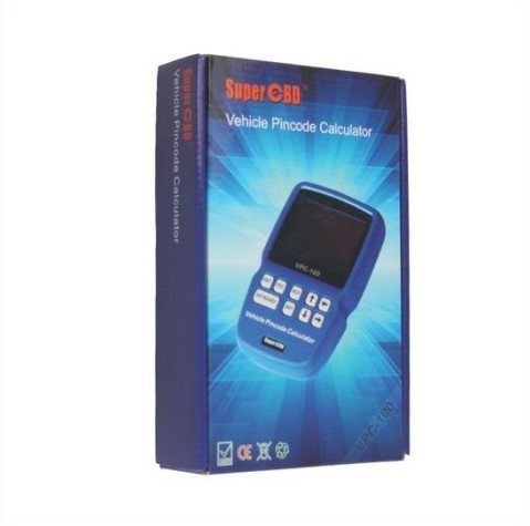 SuperOBD VPC-100 VPC100 Vehicle Pincode Calculator with Online updates