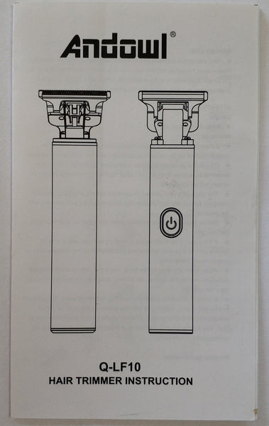 Andowl Q-LF10 Portable Rechargeable Hair Clippers