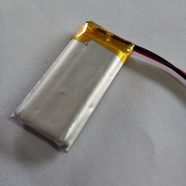 3.7V 400mAh Ibhethri ye-Li-ion eshajwa kabusha