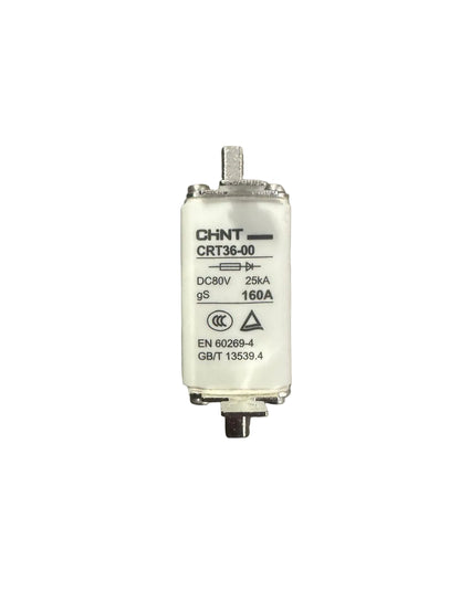 CHNT 160Amp DC80V Ceramic Fuse For Solar Systems (10005640)