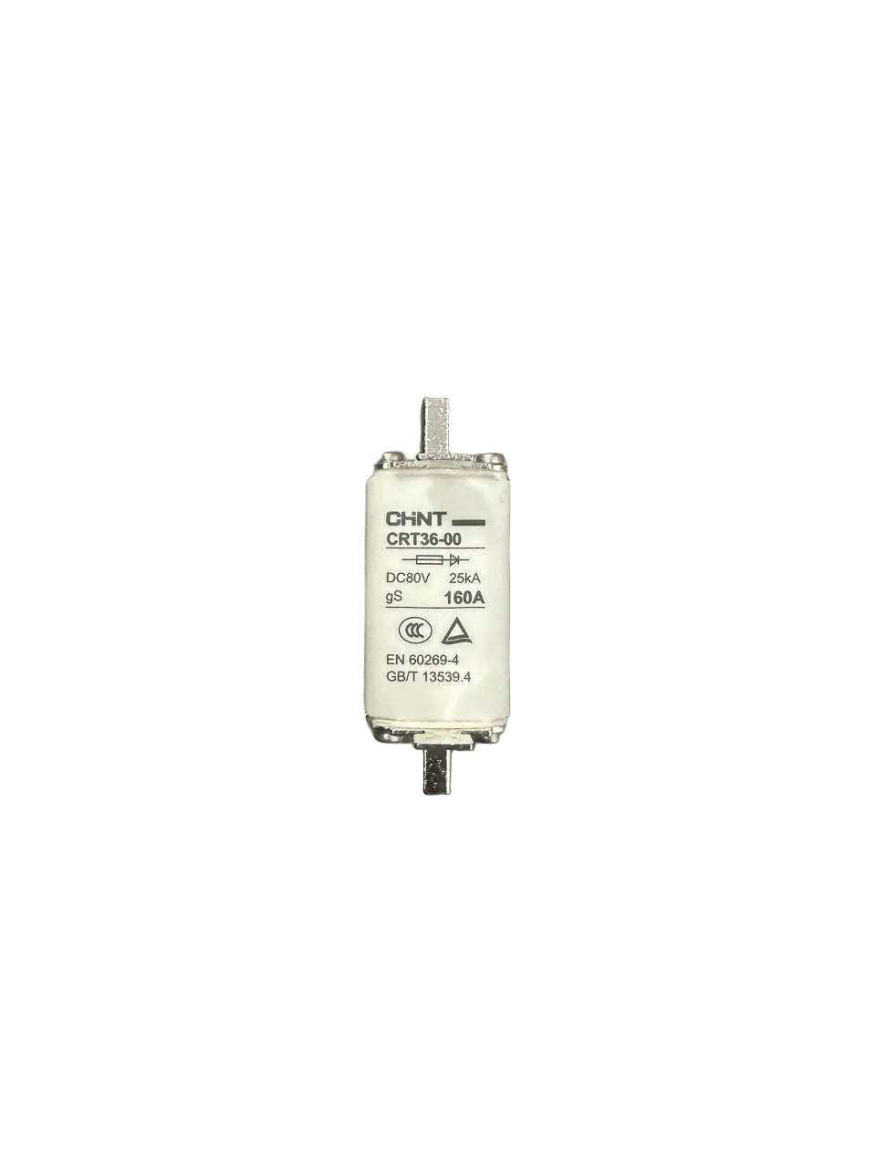 CHINT 160Amp DC80V Ceramic Fuse For Solar Systems (10005640)