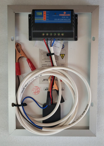 10W 10A Solar Car/Boat Battery Charger Kit