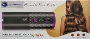 Get Salon-Quality Hair Anywhere with the Andowl Q-M600 Portable Rechargeable Hair Curler