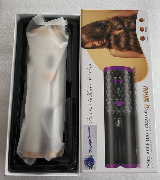 Get Salon-Quality Hair Anywhere with the Andowl Q-M600 Portable Rechargeable Hair Curler