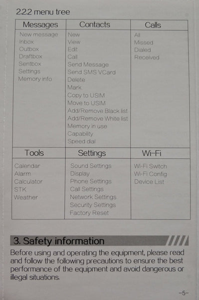 Andowl Q-L014 Wireless 4G GSM Desk Mobile Phone - Stay Connected Anywhere