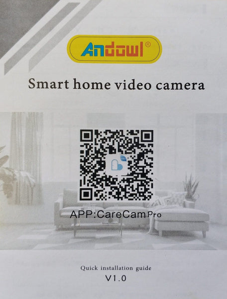 Andowl Q-S2000X 4K Wifi Outdoor Smart HD IP PTZ Camera - High-Quality Surveillance Camera for Outdoor Use