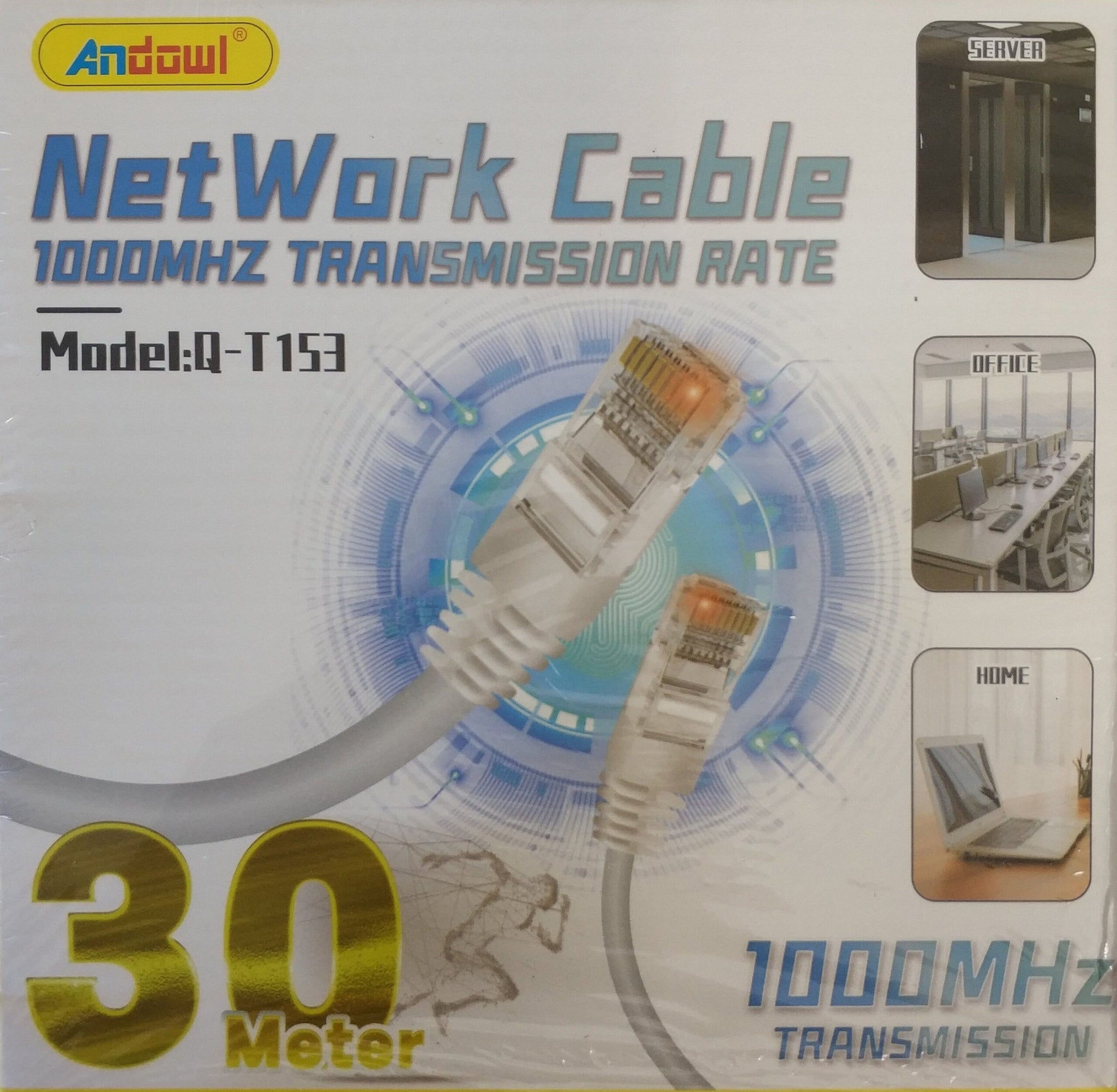 Andowl Q-T153 30m Network Cable