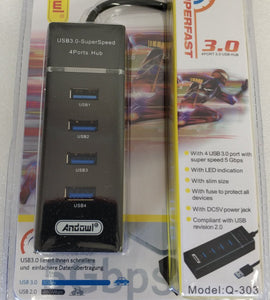 Andowl Q-303 USB 3.0 4Port Hub