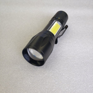 Andowl Q-S112 USB Charged Led Flashlight - Rechargeable Flashlight with Bright LED Bulb