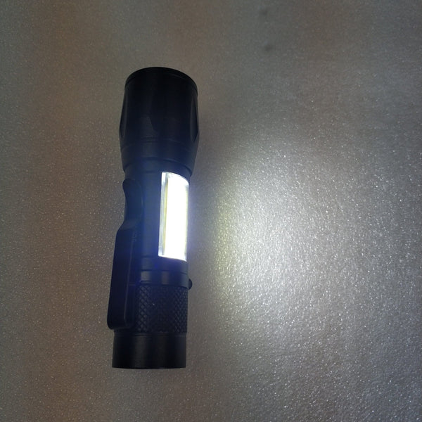 Andowl Q-S112 USB Charged Led Flashlight - Rechargeable Flashlight with Bright LED Bulb