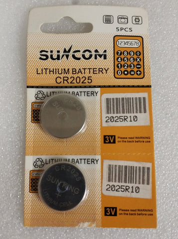 CR2025 3v Lithium battery