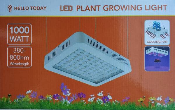 Hello Today HD-FLD080W 1000Watt LED Plant Grow Light Panel